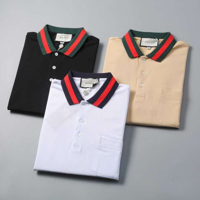 Picture of Gucci Polo Shirt Short _SKUGucciM-3XL8q230120336